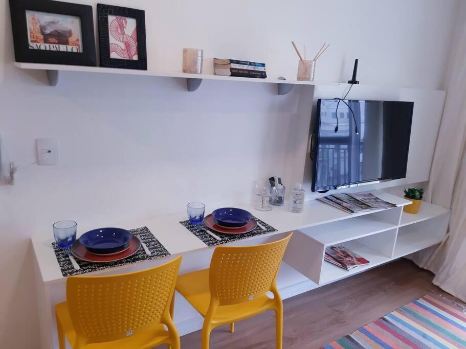 Paraiso Compras! Studio Novo, 25marco, Centro, Metro Apartment *