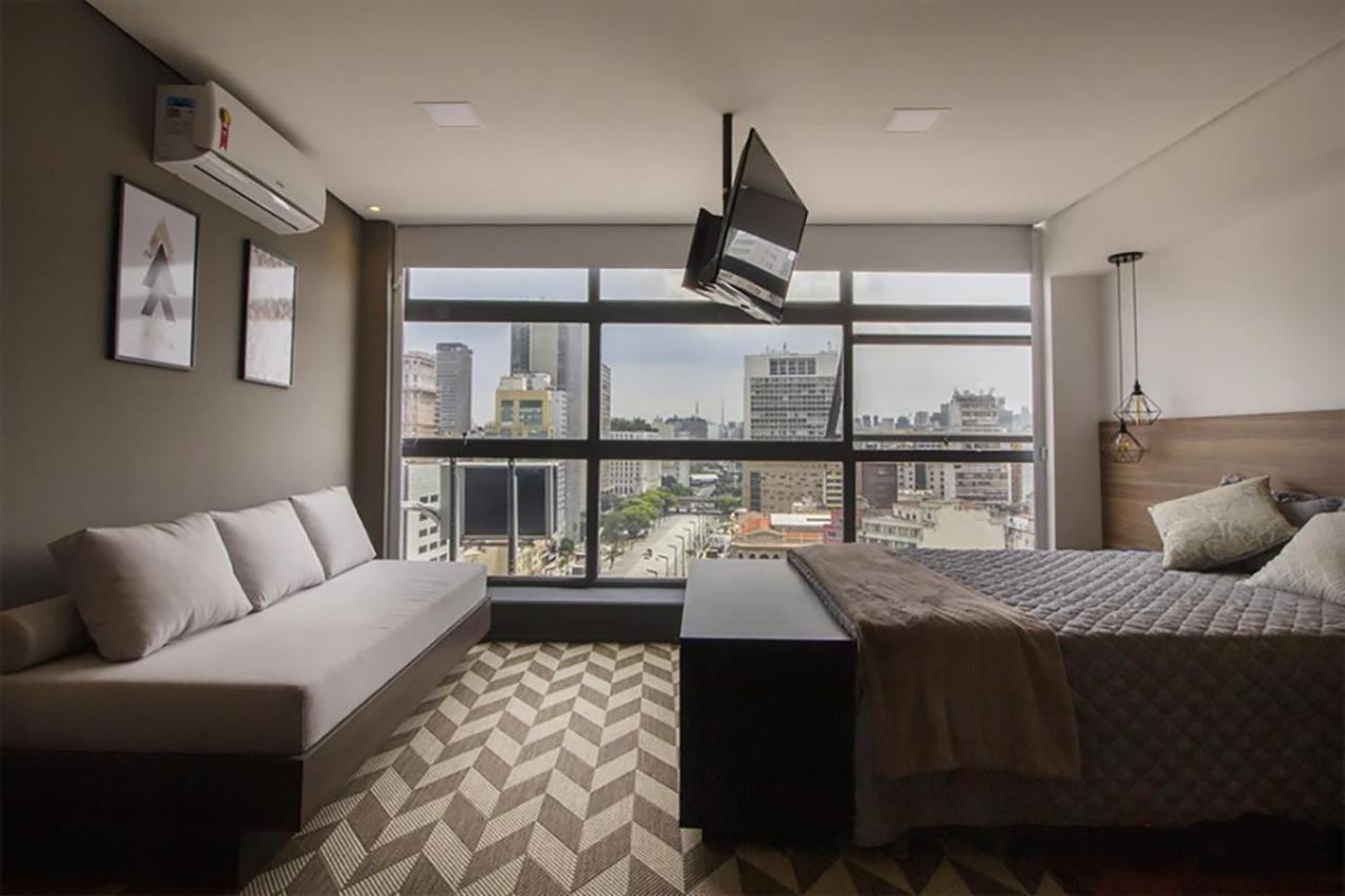 Apartamento Studio Com Vista Para O Vale Do Anhangabau - Mirante Do Vale *
