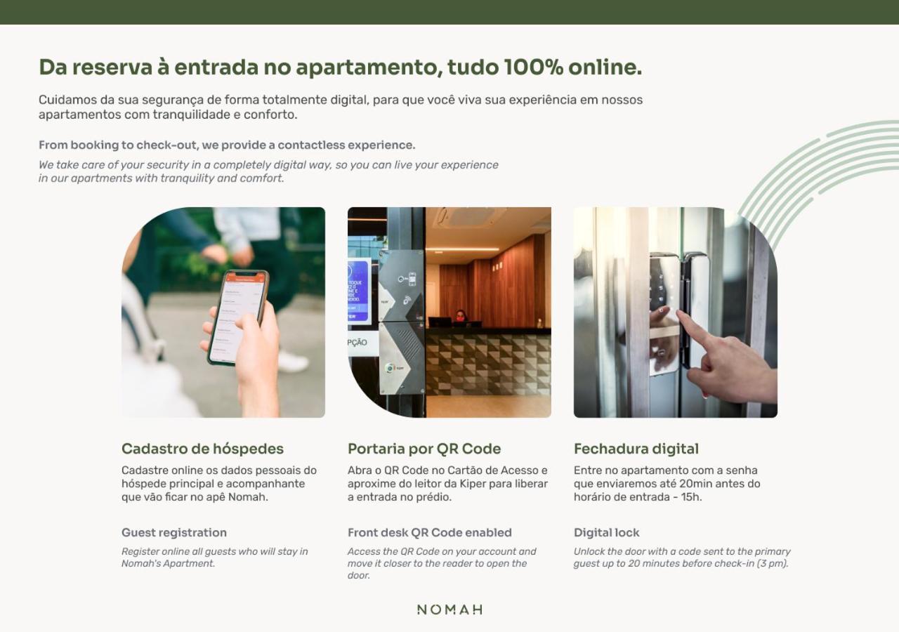 Apartment Nomah - Aptos Por Temporada Na Nova Conceicao *
