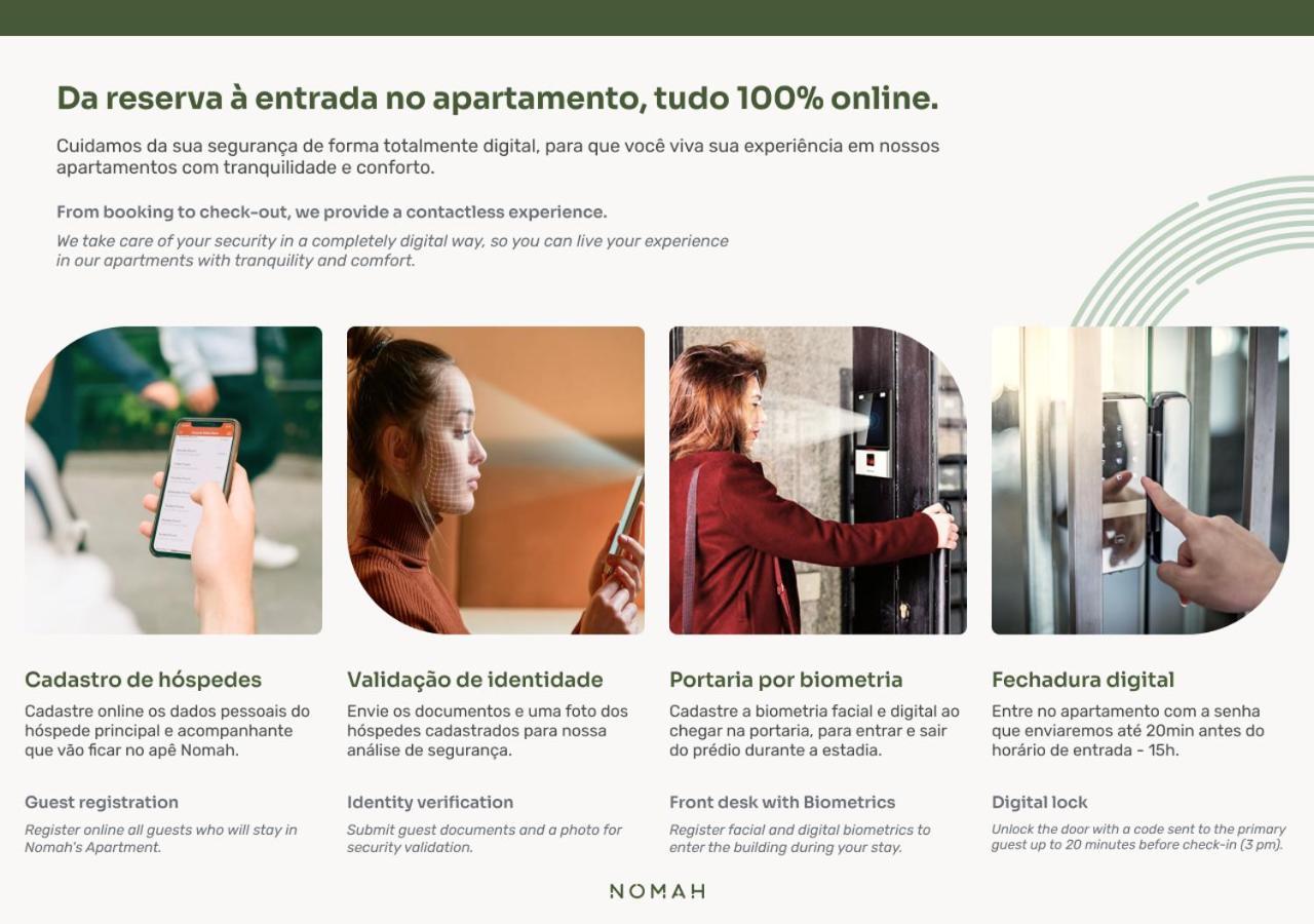 Apartment Nomah - Aptos Por Temporada Na Vila Madalena *