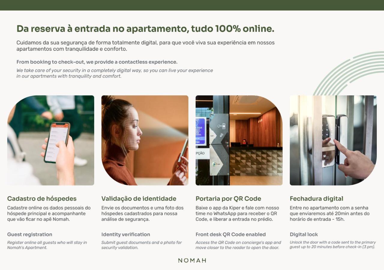 Nomah - Aptos Por Temporada Em Higienopolis Apartment Sao Paulo