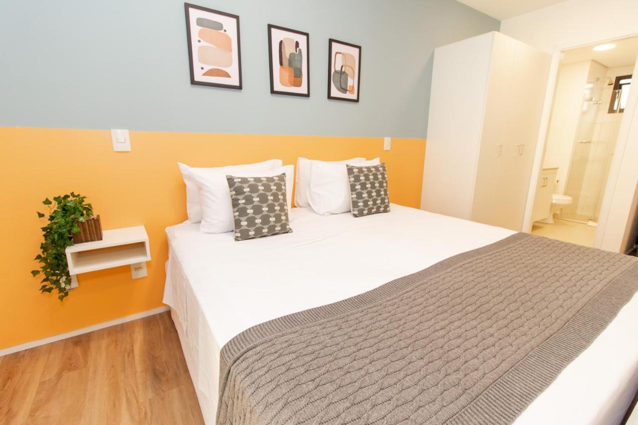 360 Suites Aurora Republica - Mobiliados * São Paulo