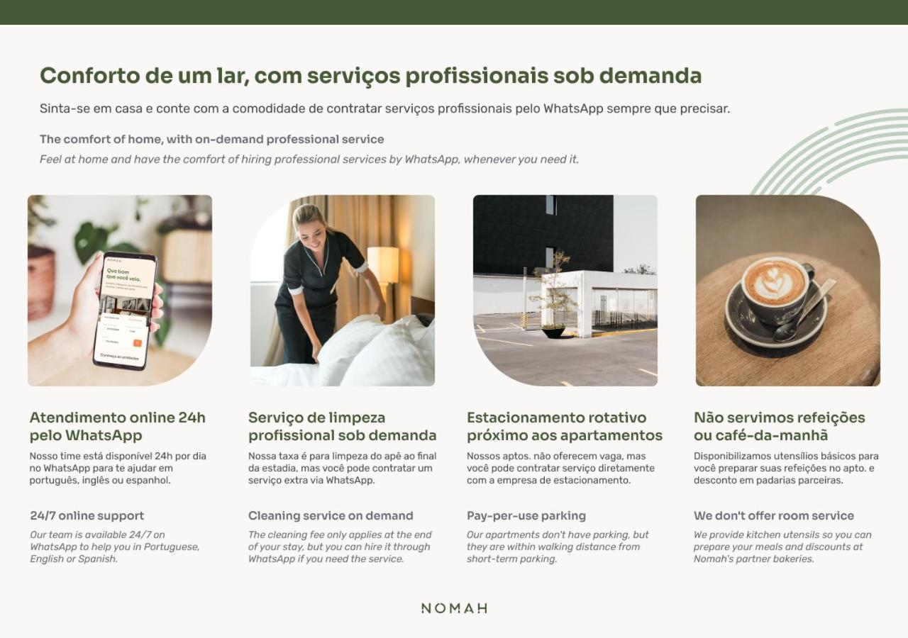 Nomah - Aptos Por Temporada Na Vila Mariana Apartment São Paulo