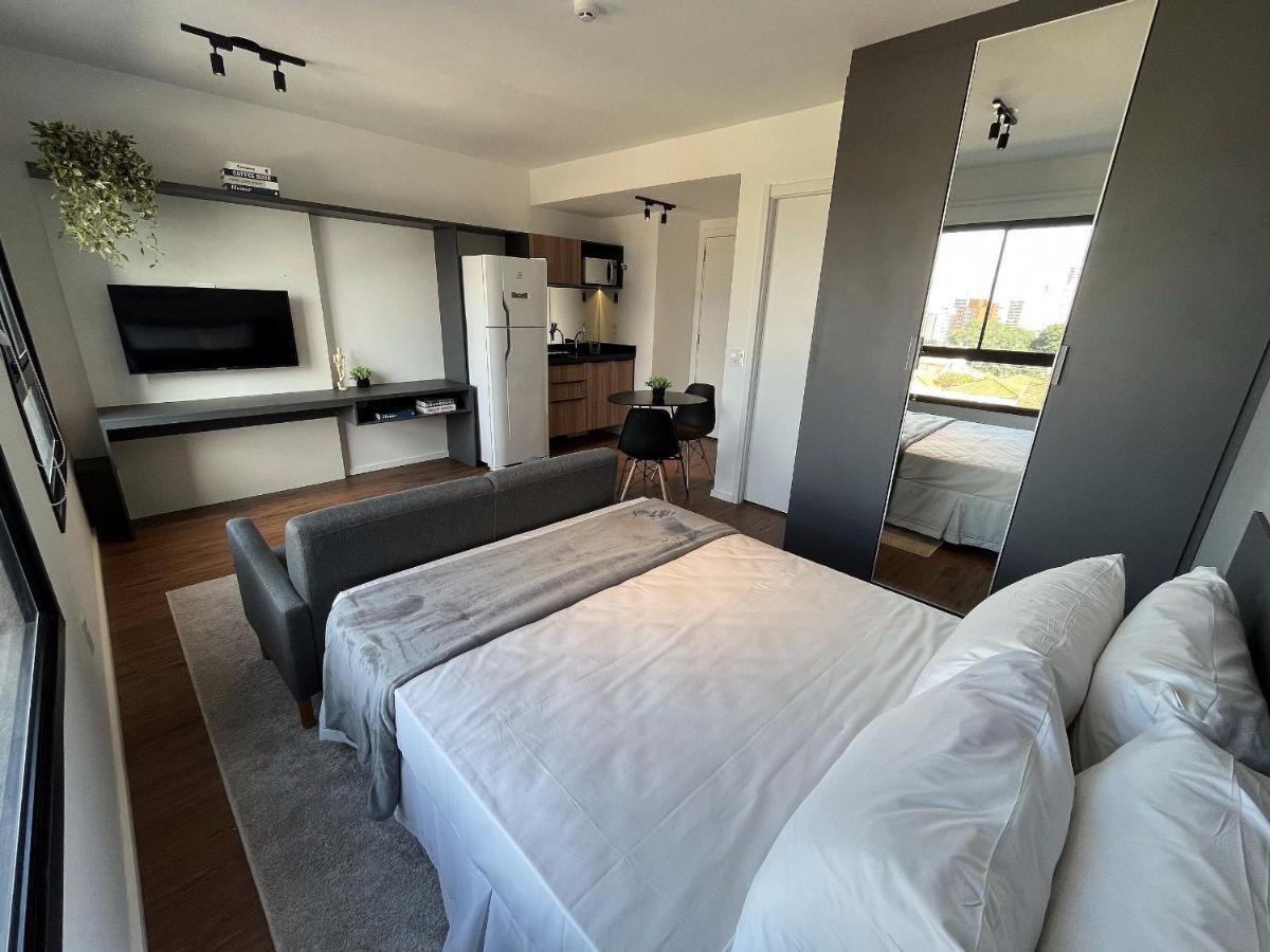 Apartemen Studio Aconchegante Ao Lado Do Metro Ipiranga Com Lazer Completo