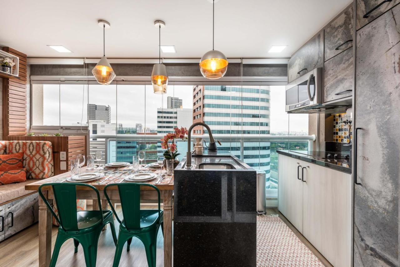 Edificio Summit Pinheiros: View Balcony With Pool & Fitness Near Subway *