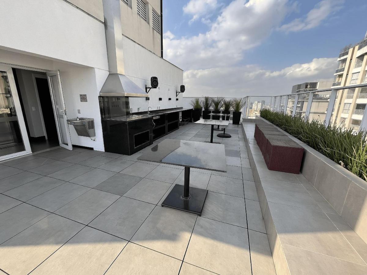 Apartemen Amplo Studio Ao Lado Da Av Paulista, Metro Consolacao, Piscina, Academia E Vaga De Garagem - Vision 02 *