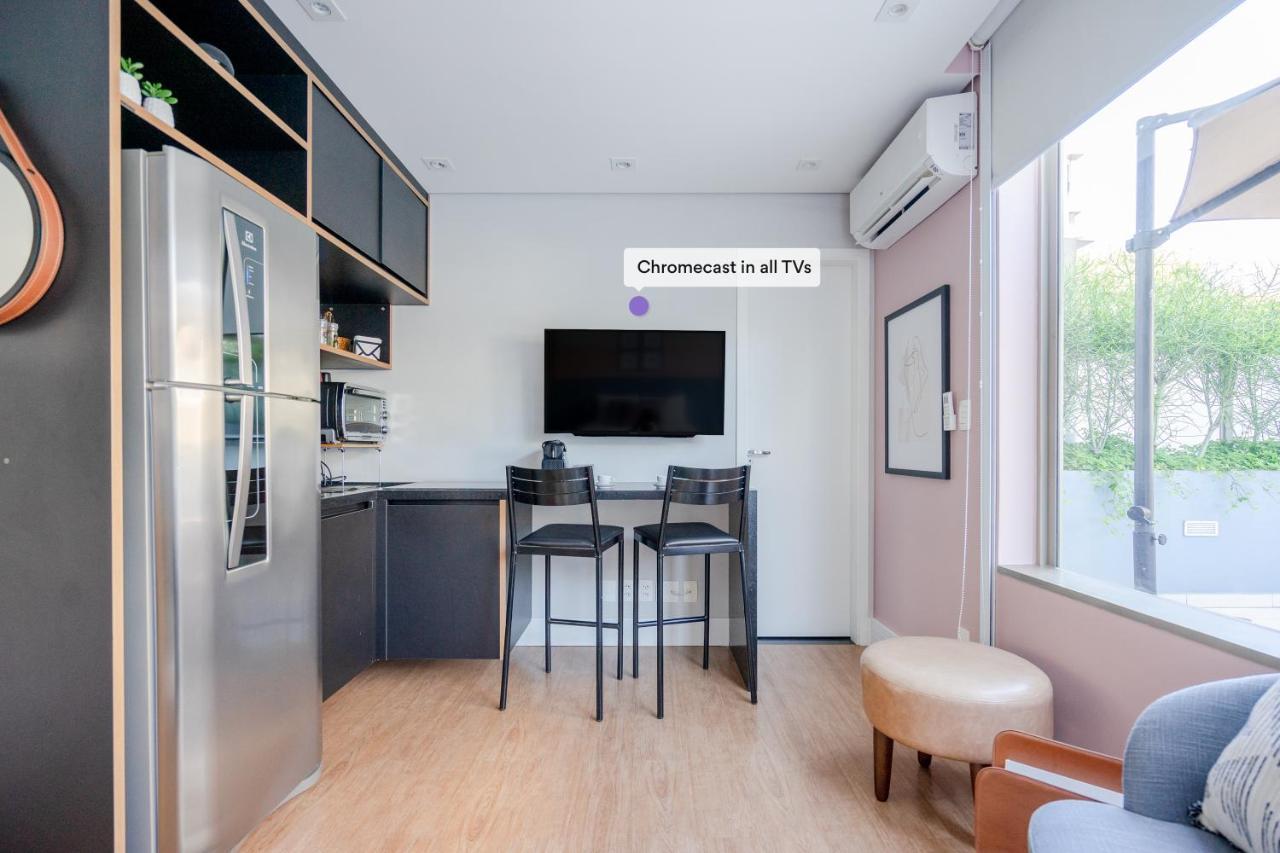 Apartment Ap Com Academia, Piscina E Sauna No Predio, Proximo A Faria Lima - Vila Olimpia São Paulo