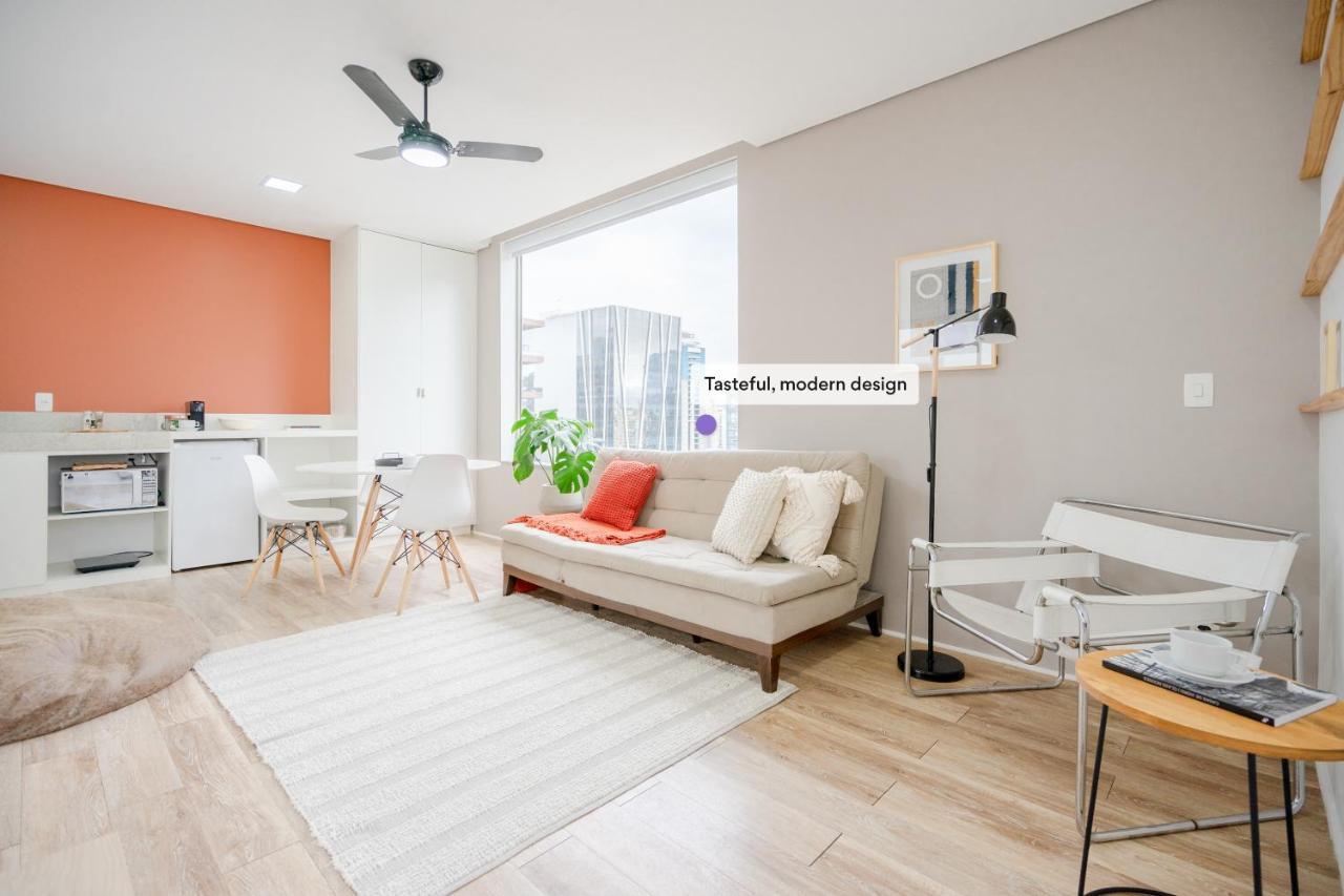 Ap Com Academia, Piscina E Sauna No Predio, Proximo A Faria Lima - Vila Olimpia Apartment