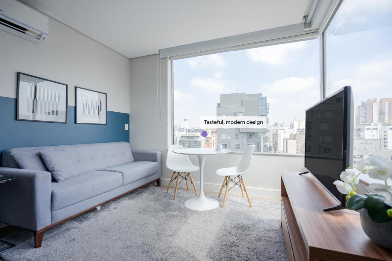 Ap Com Academia, Piscina E Sauna No Predio, Proximo A Faria Lima - Vila Olimpia Apartment São Paulo
