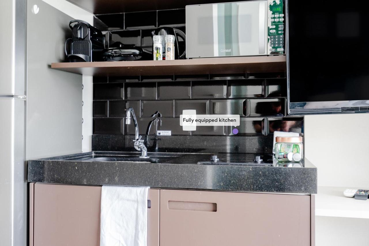Studio Em Localizacao Incrivel, Estacionamento, Piscina E Academia - Vila Olimpia * Sao Paulo