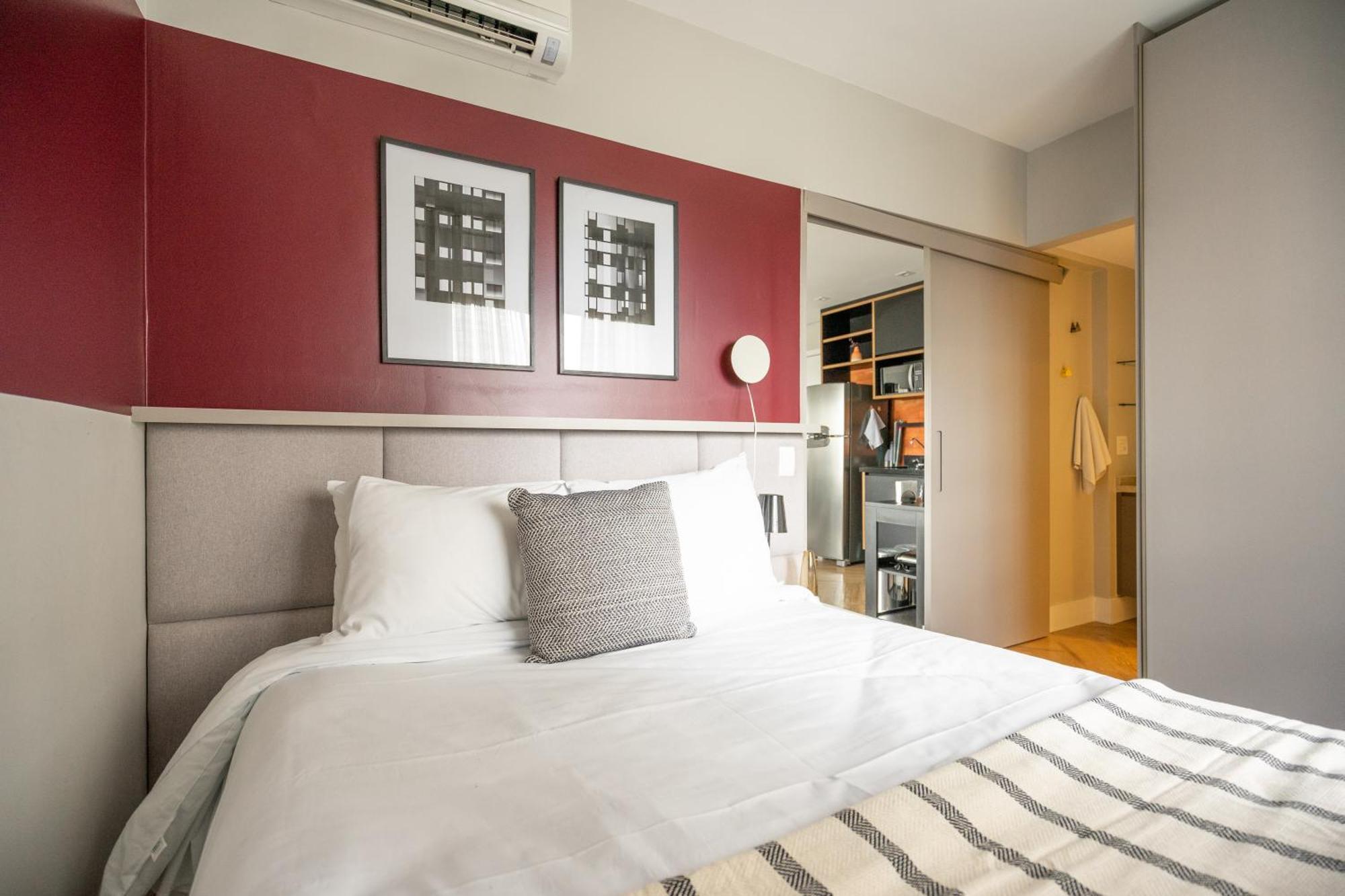 Studio Em Localizacao Incrivel, Com Garagem, Piscina E Academia - Vila Olimpia Căn hộ *