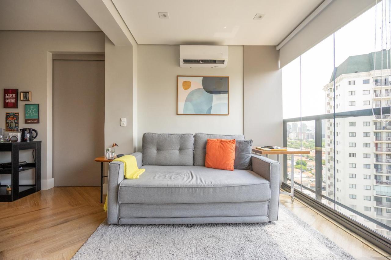 Căn hộ Studio Em Localizacao Incrivel, Com Garagem, Piscina E Academia - Vila Olimpia São Paulo