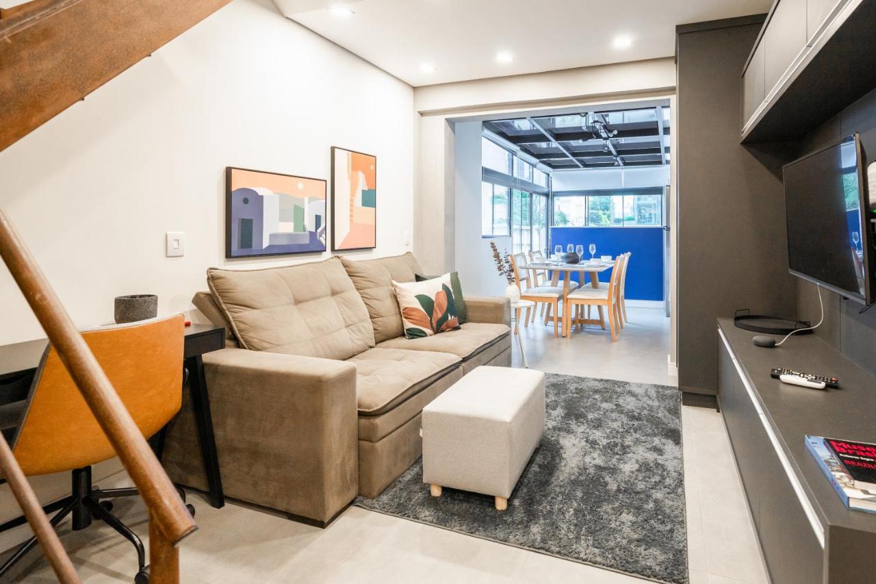 Ap Com Academia E Piscina No Predio, Localizacao Incrivel - Vila Olimpia Apartment Sao Paulo