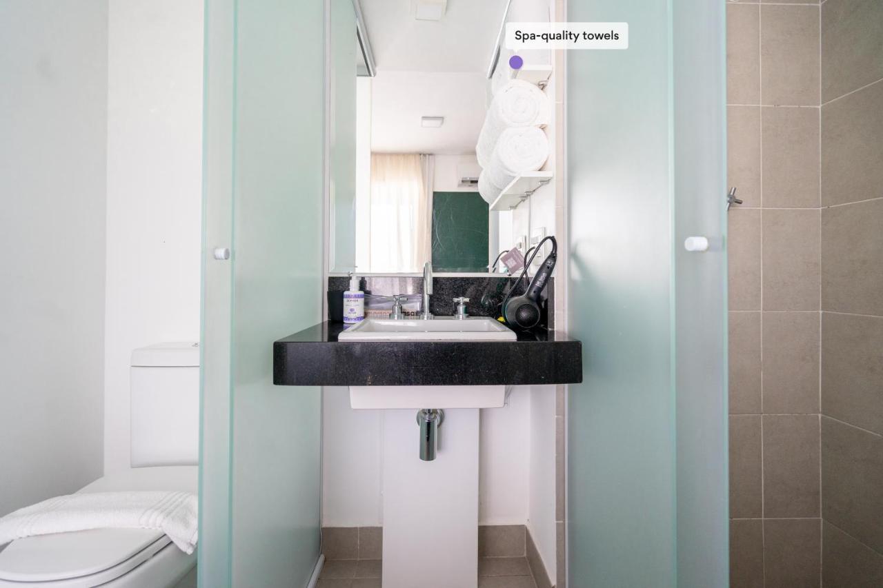 Studio Em Localizacao Incrivel, Estacionamento, Piscina E Academia - Vila Olimpia Apartment *