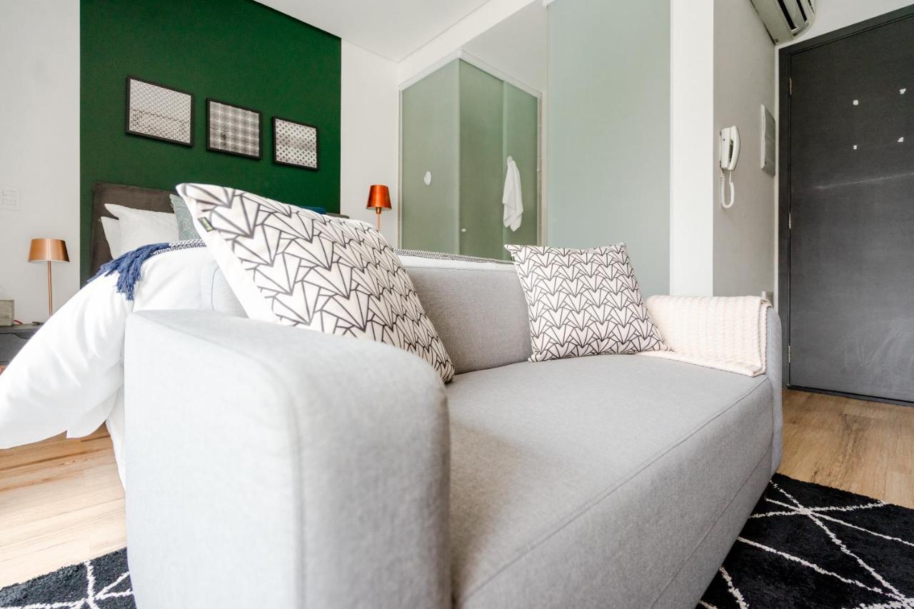 Studio Em Localizacao Incrivel, Estacionamento, Piscina E Academia - Vila Olimpia Apartment Sao Paulo