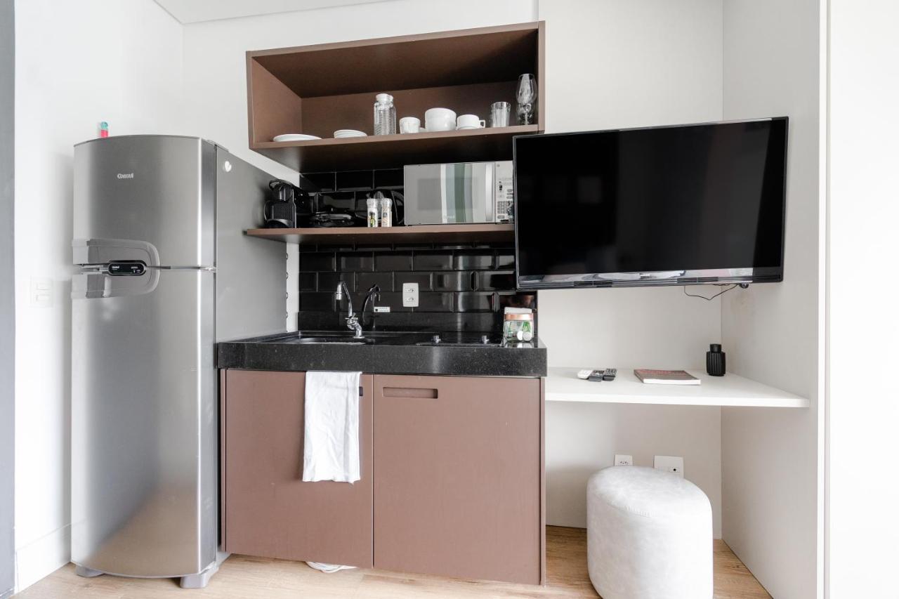 Apartment Studio Em Localizacao Incrivel, Estacionamento, Piscina E Academia - Vila Olimpia *