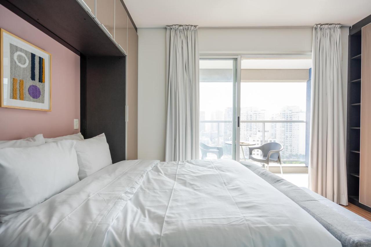 Apartment Studio Em Localizacao Incrivel, Estacionamento, Piscina E Academia - Vila Olimpia *