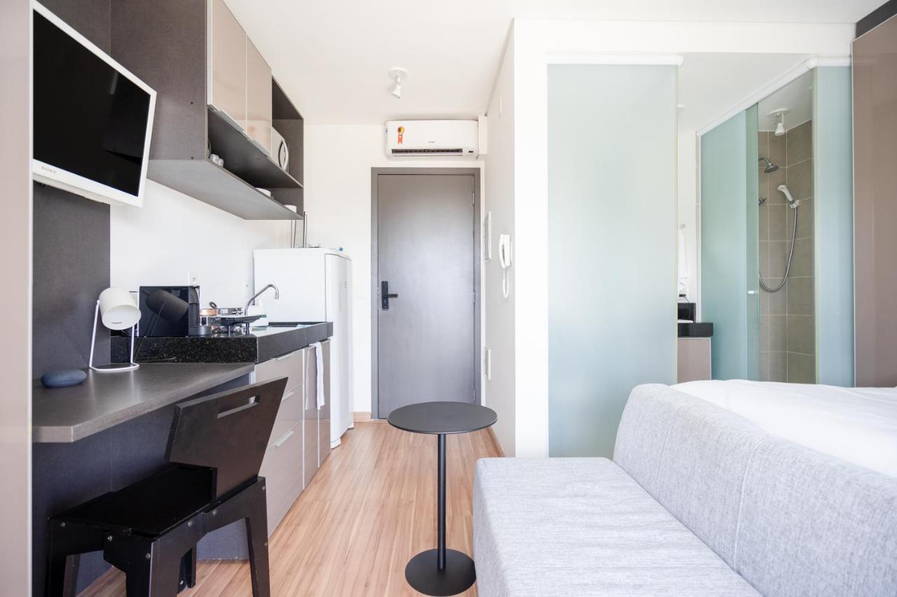 Studio Em Localizacao Incrivel, Estacionamento, Piscina E Academia - Vila Olimpia * Sao Paulo