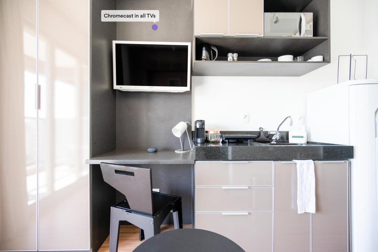 Studio Em Localizacao Incrivel, Estacionamento, Piscina E Academia - Vila Olimpia Sao Paulo
