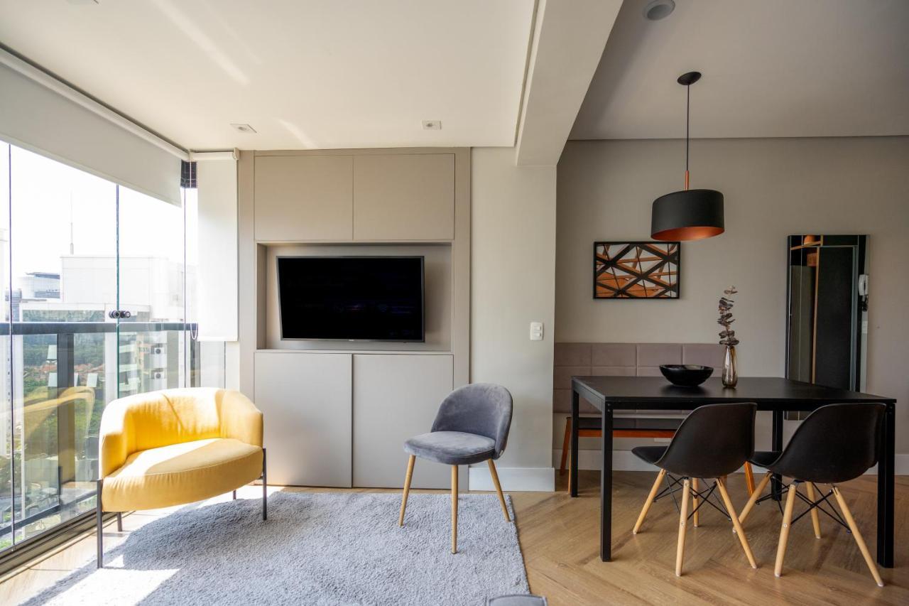 Căn hộ Studio Em Localizacao Incrivel, Com Garagem, Piscina E Academia - Vila Olimpia *