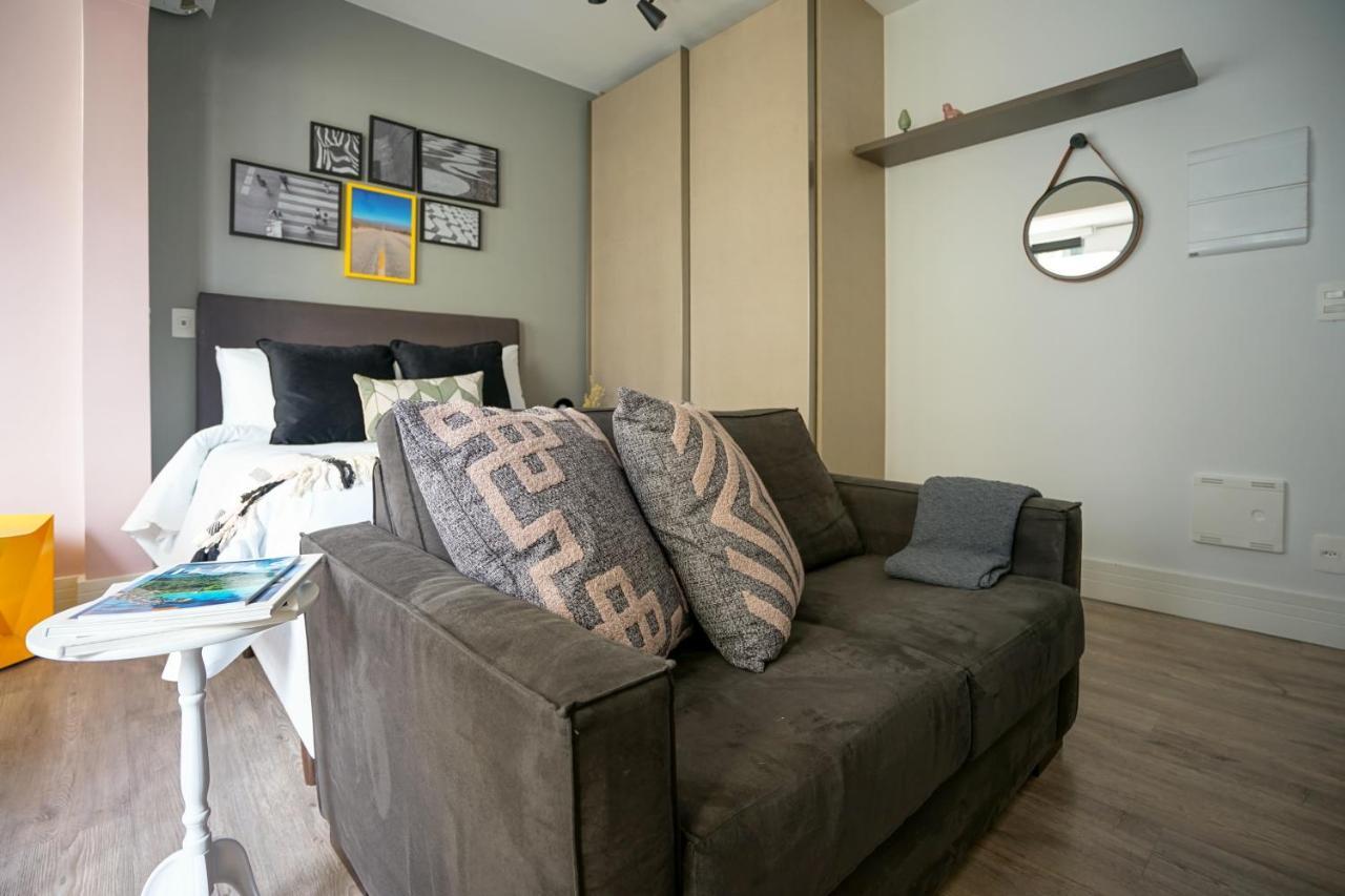Căn hộ Studio Com Garagem, Academia E Piscina No Predio - Vila Olimpia São Paulo