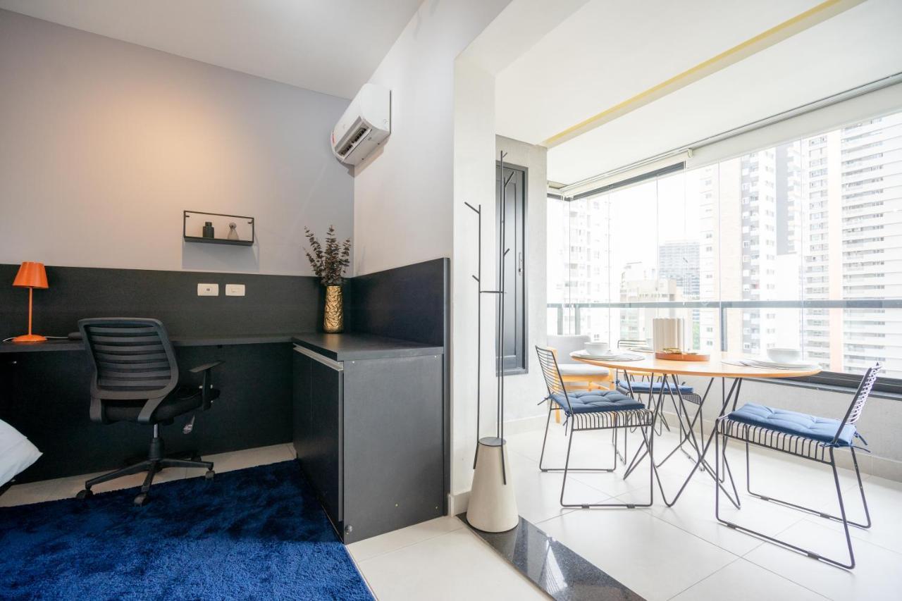 Căn hộ Studio Com Garagem, Academia E Piscina No Predio - Vila Olimpia