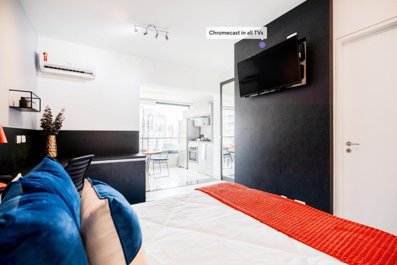 Studio Com Garagem, Academia E Piscina No Predio - Vila Olimpia *