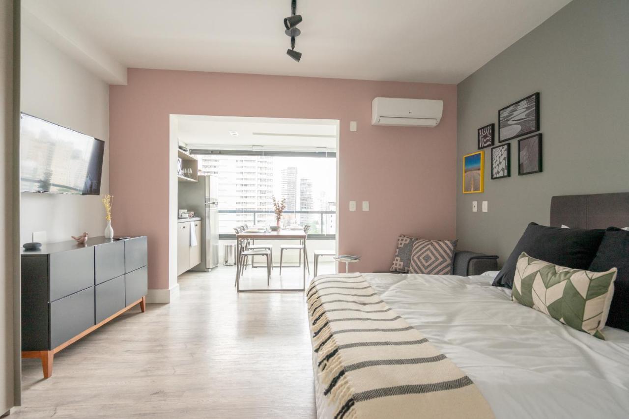 Studio Com Garagem, Academia E Piscina No Predio - Vila Olimpia São Paulo