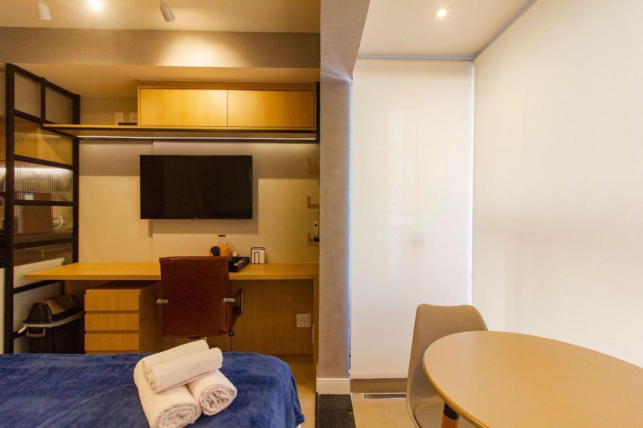 Studio Proximo A Av Paulista Com Piscina No Rooftop E Sauna - Belint 02 São Paulo