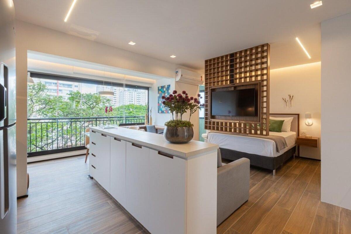 Daire Easy Star - Luxuoso Studio No Coracao Do Campo Belo - Hc01h Sao Paulo