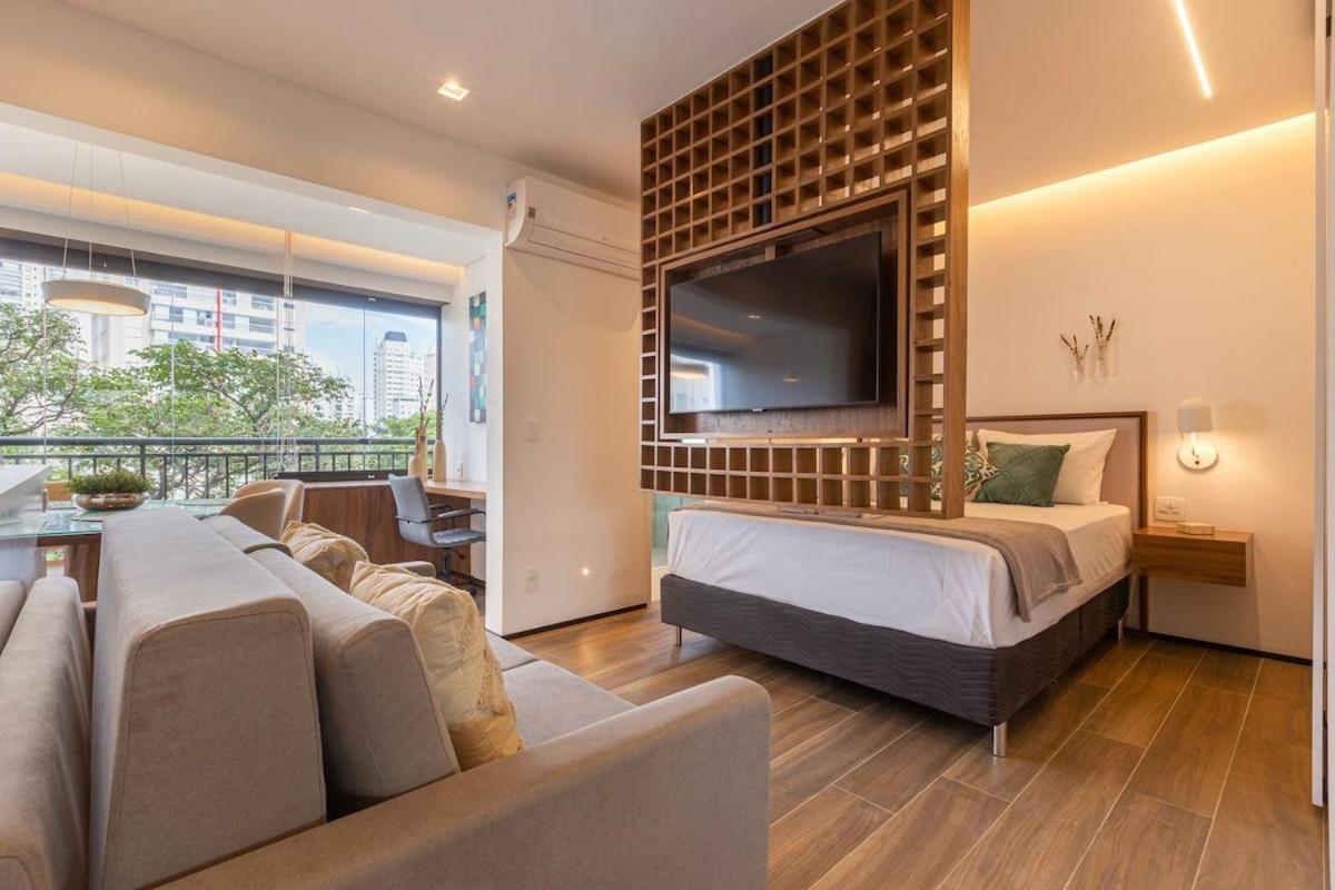 Daire Easy Star - Luxuoso Studio No Coracao Do Campo Belo - Hc01h Sao Paulo