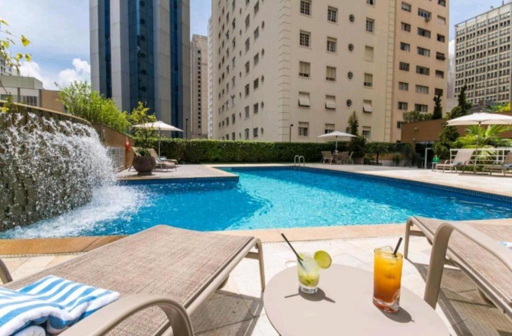 Daire International Plaza Jardins Rooftop The View-av Paulista *
