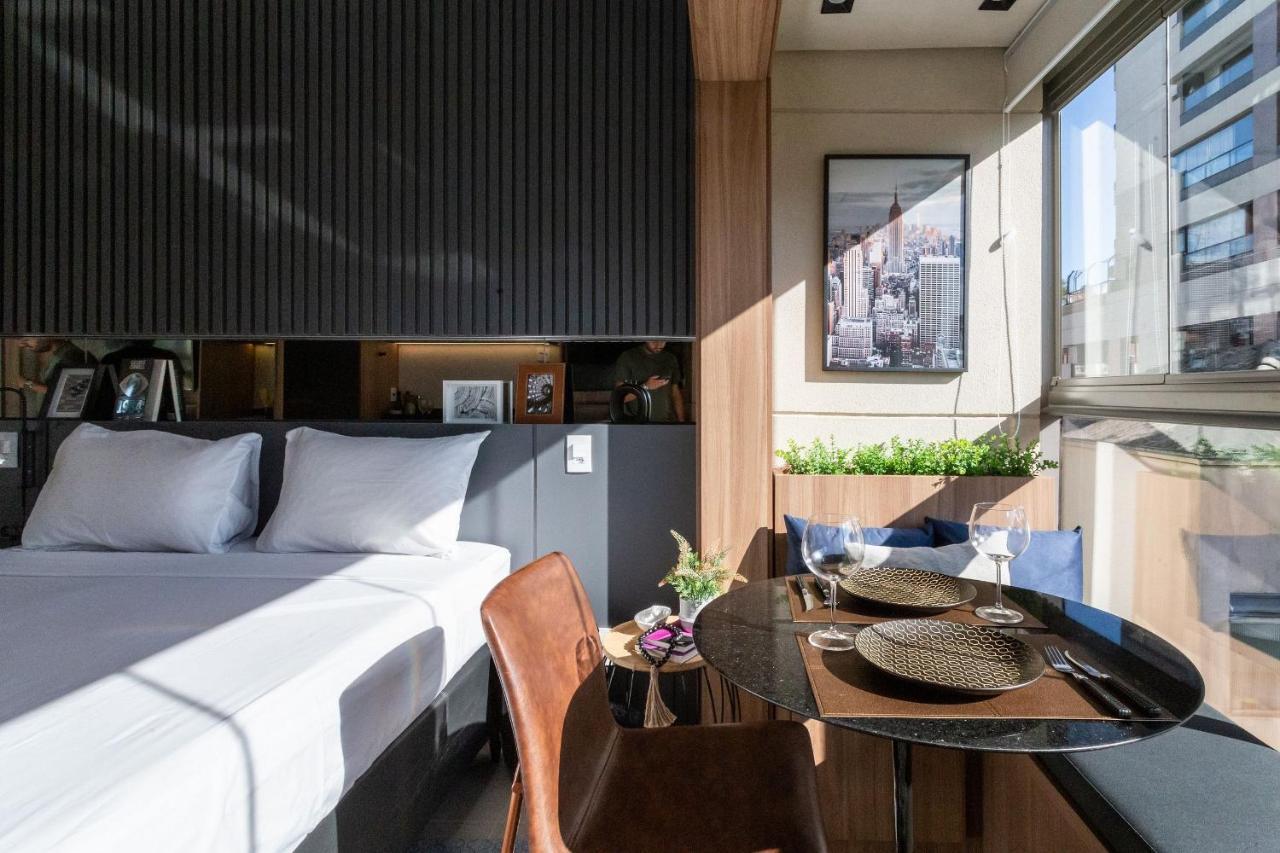 Studio Em Condominio Alto Padrao Na Bela Cintra Daire Sao Paulo