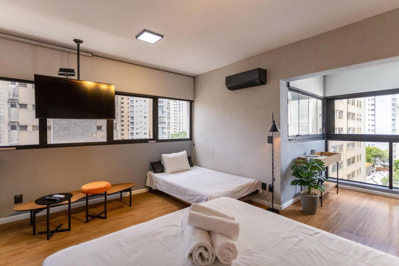 De Completos Por Temporada Na Av. Reboucas Apartment São Paulo