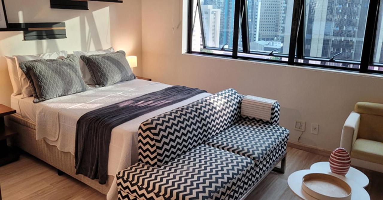Sleep International Business Ibirapuera Chic Apto Particular Apartemen