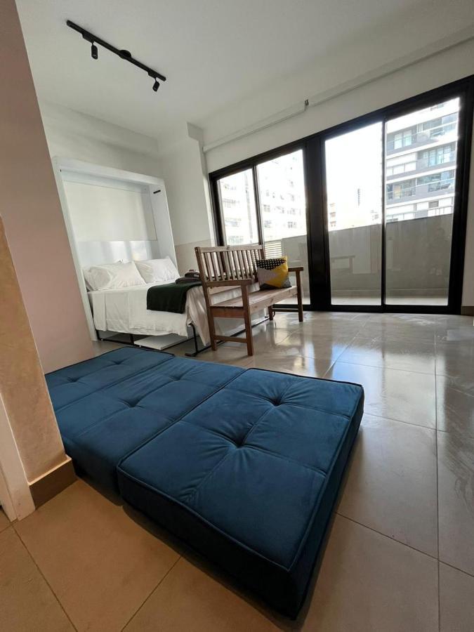 Loft De Luxo Com Varanda E Entrada Ao St Marche Jardins Sao Paulo