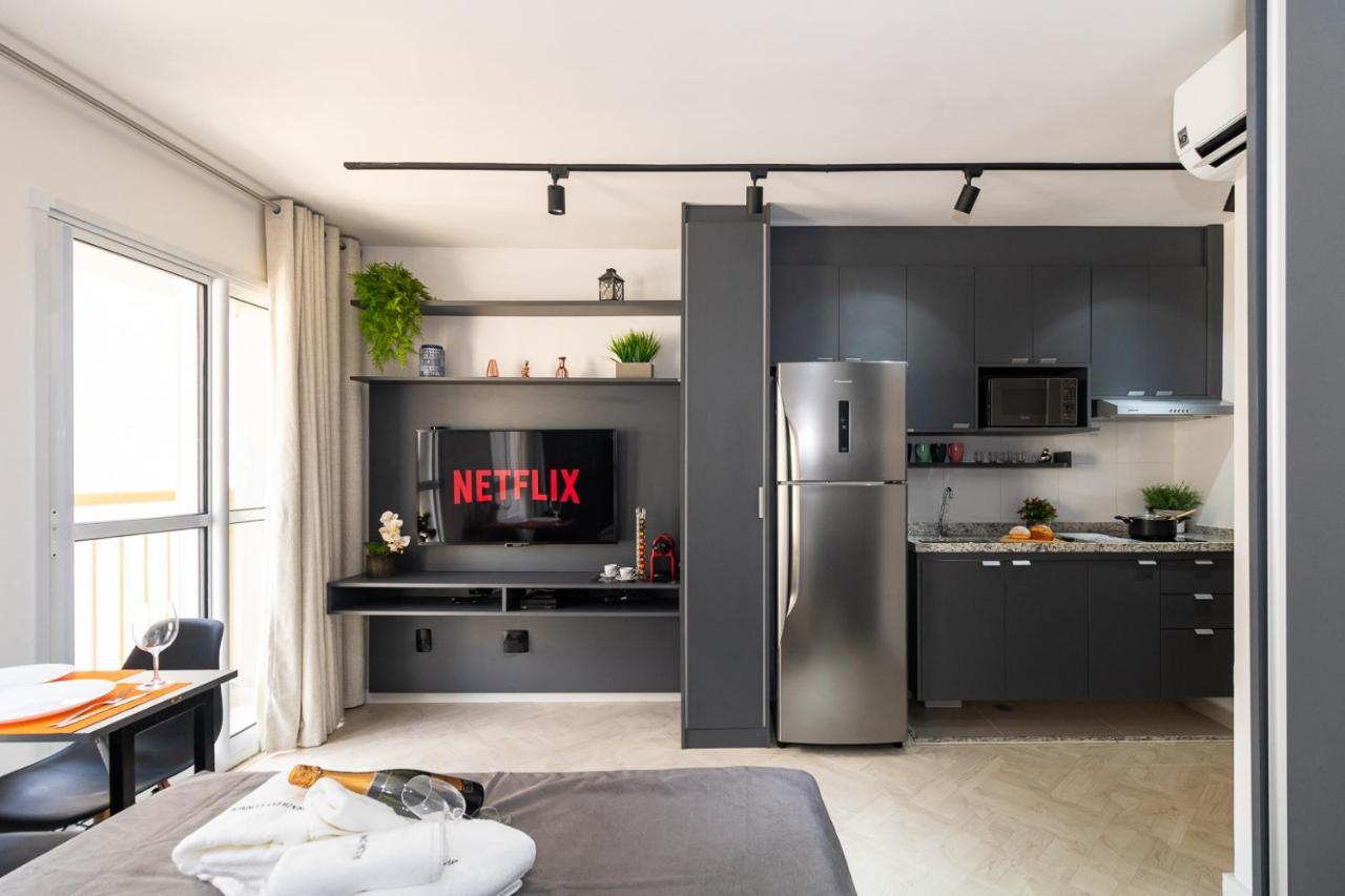 Estudio Moderno Em Pinheiros Com Ac E Rooftop Căn hộ *