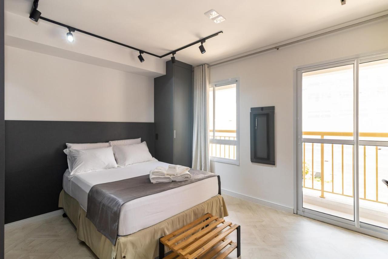Căn hộ Estudio Moderno Em Pinheiros Com Ac E Rooftop *
