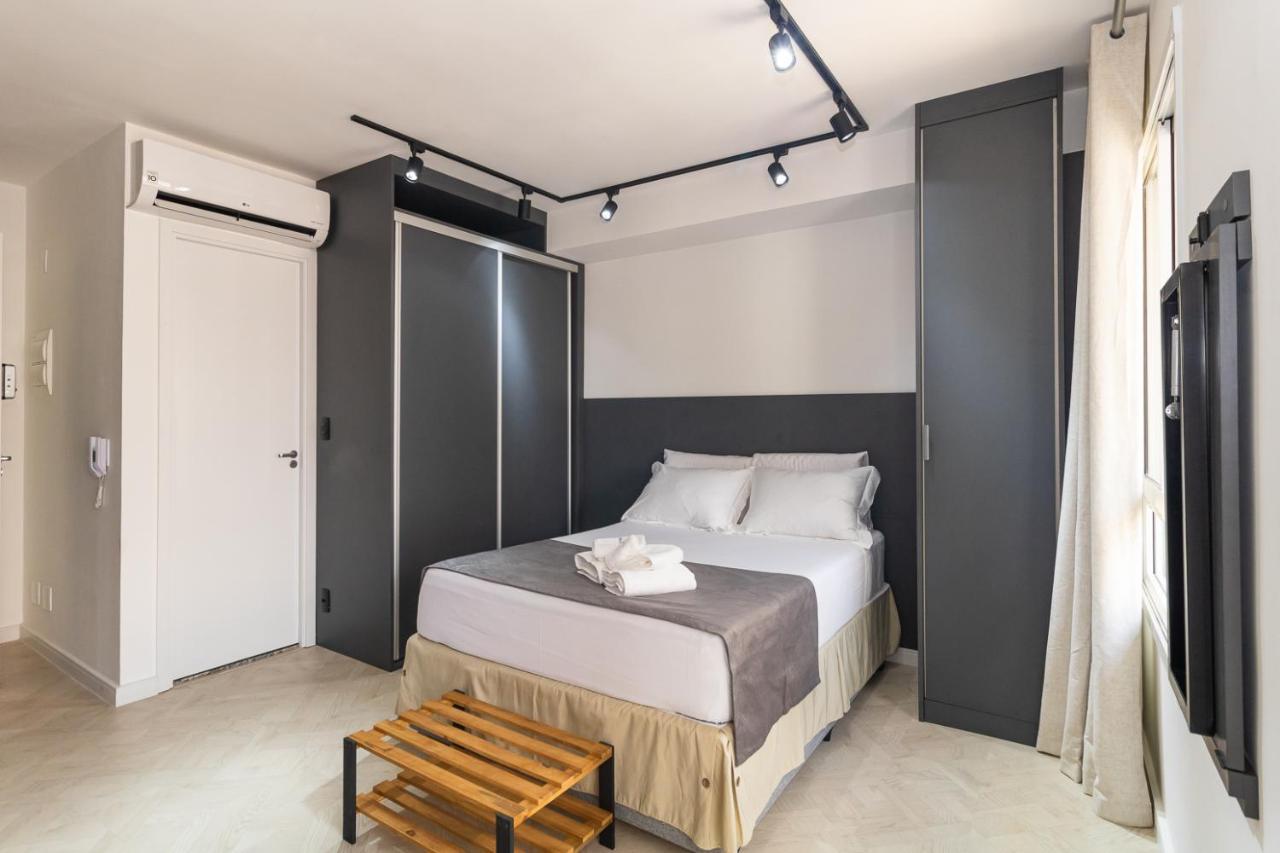 Estudio Moderno Em Pinheiros Com Ac E Rooftop São Paulo