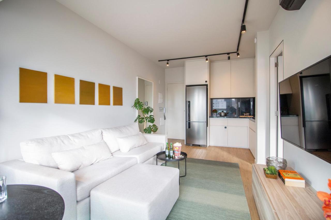 Apartment Moderno Em Pinheiros | Piscina | Ac *