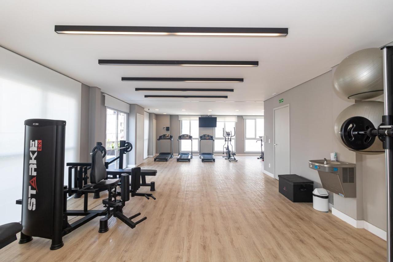 Estudio Moderno Em Pinheiros Com Ac E Rooftop Căn hộ São Paulo