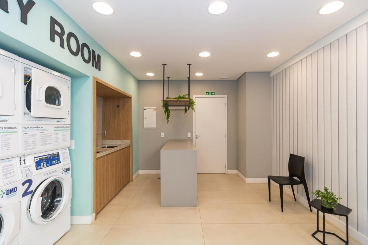 Căn hộ Estudio Moderno Em Pinheiros Com Ac E Rooftop São Paulo