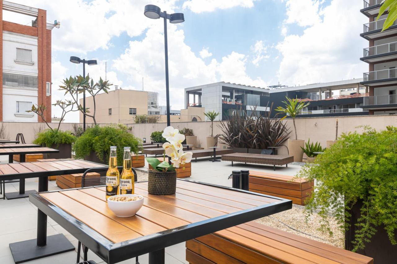 Căn hộ Estudio Moderno Em Pinheiros Com Ac E Rooftop São Paulo