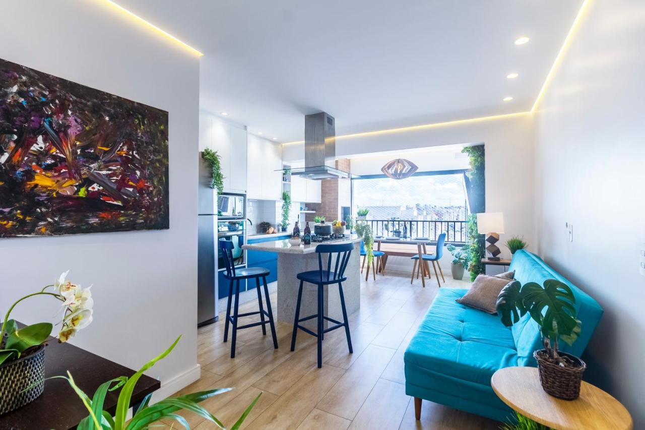 Apartment Moderno, Proximo Ao Metro, Piscina Estilo Praia, Churrasqueira Sao Paulo