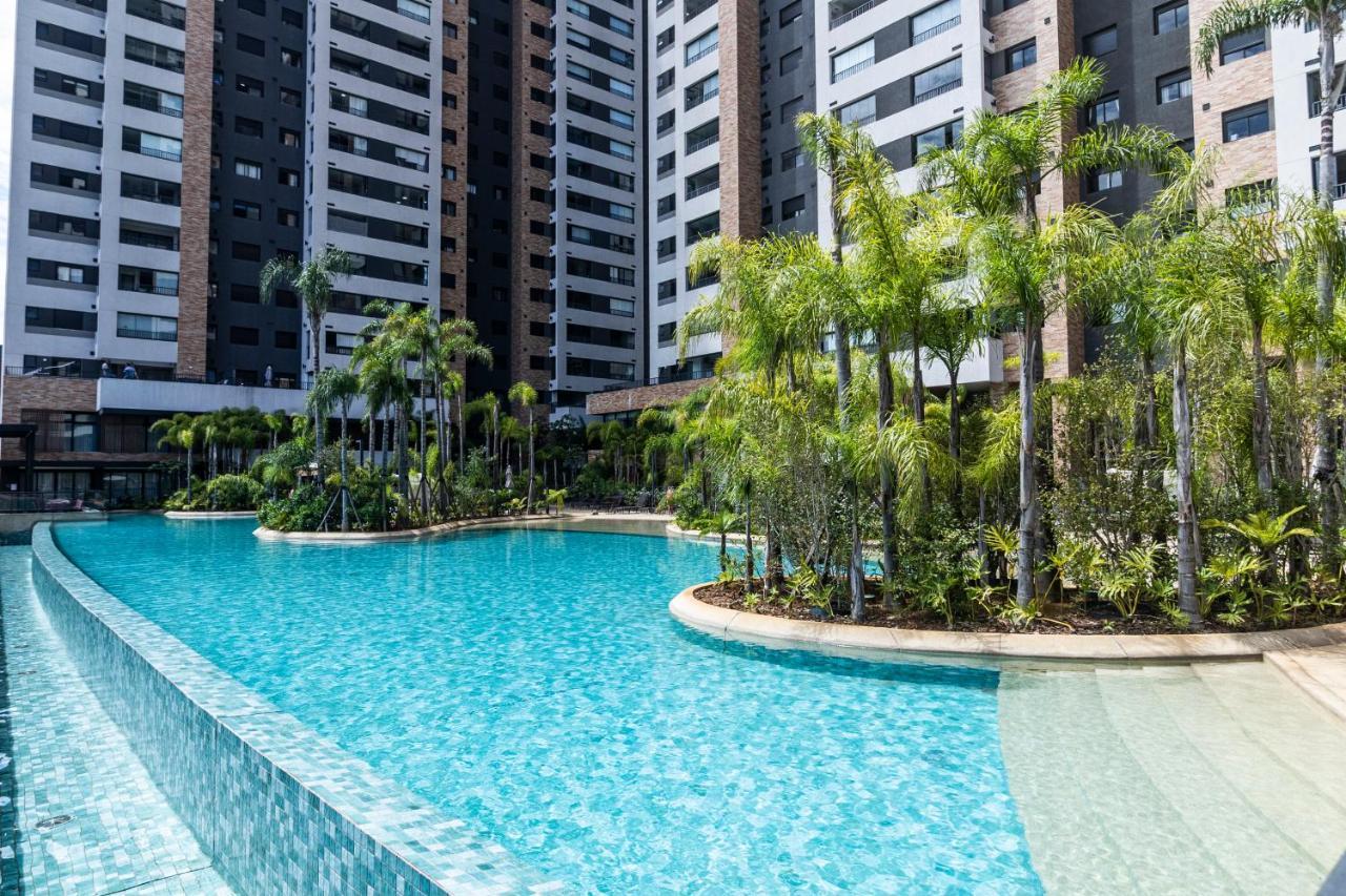 Apartment Moderno, Proximo Ao Metro, Piscina Estilo Praia, Churrasqueira
