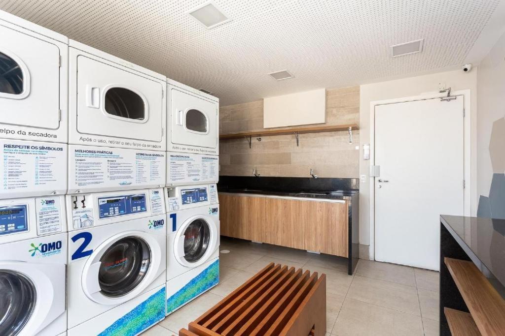 Studio No Centro De Sao Paulo, A 3 Minutos Do Metro, Com Garagem Gratis Aparthotel *