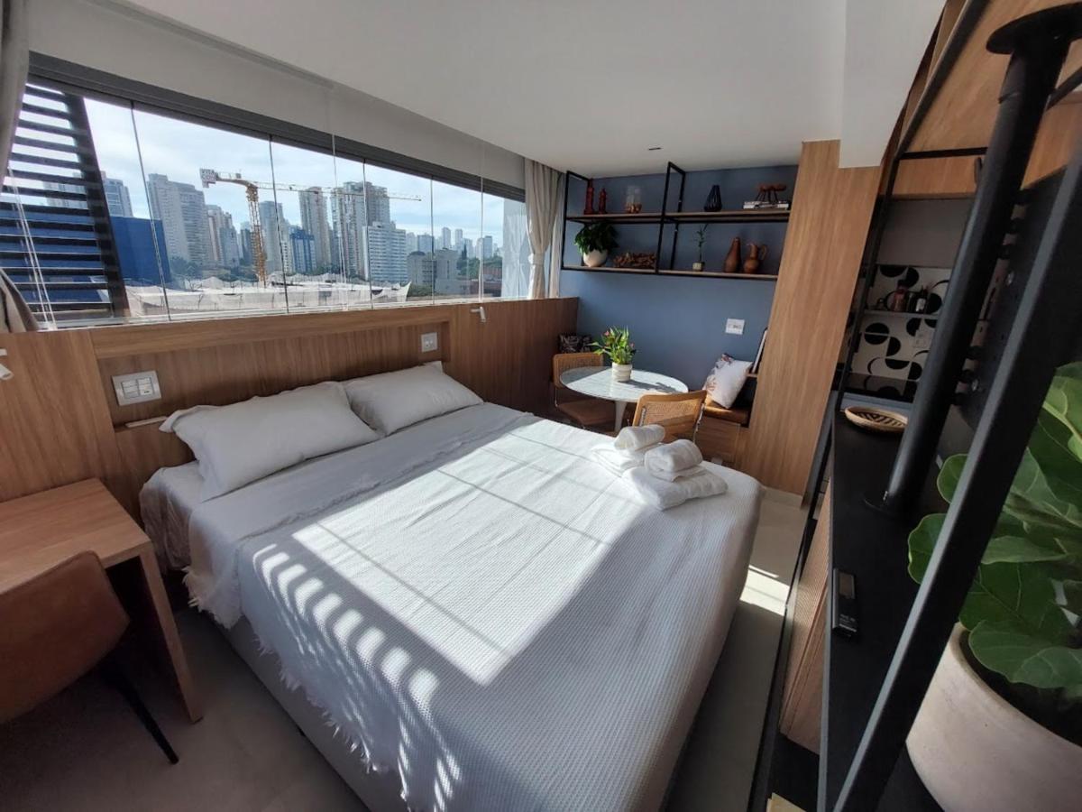 Apartment Booksampa — Estudio 1010 Be Urban Metro Brooklin São Paulo