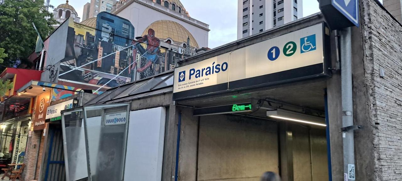 Paraiso 12 - Studio Terreo No Metro Paraiso Apartment Sao Paulo