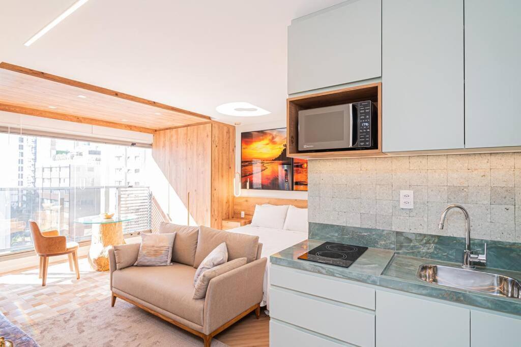 Studio Em Itaim Bibi Apartemen