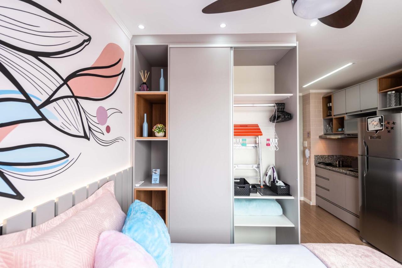 Design Prox Ao Metro Bras Com Piscina Apartemen